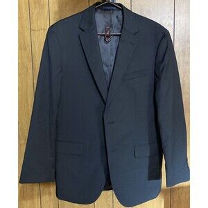 JOS A BANK NWT 1905 Suit Jacket Size 42 L Black  98% Wool 2% Lastol